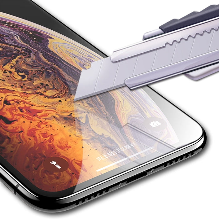mocolo 0.33mm 9H 3D Curve Película de vidrio templado mate de pantalla completa, For iPhone 11 Pro/XS, For iPhone 11/XR, For iPhone 11 Pro Max/XS Max