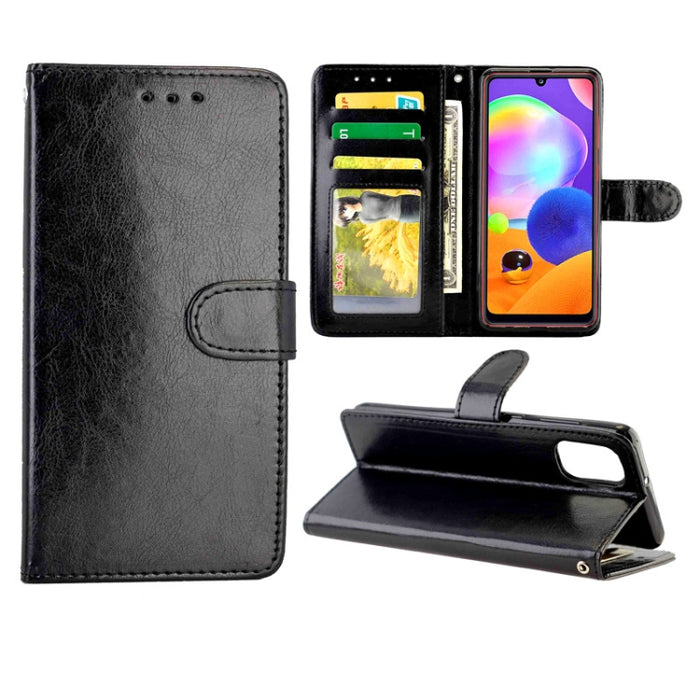 Estuche protector con tapa horizontal de cuero con textura de caballo loco con soporte y ranuras para tarjetas y billetera y marco de fotos, For Xiaomi Redmi Note 9 Pro/Note 9S, For Xiaomi Redmi Note 9 Pro, For Vivo X30 / X30 Pro                       ...
