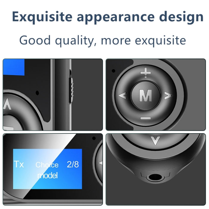 Receptor y transmisor Bluetooth USB sin unidad T13 Bluetooth 5.0 con pantalla