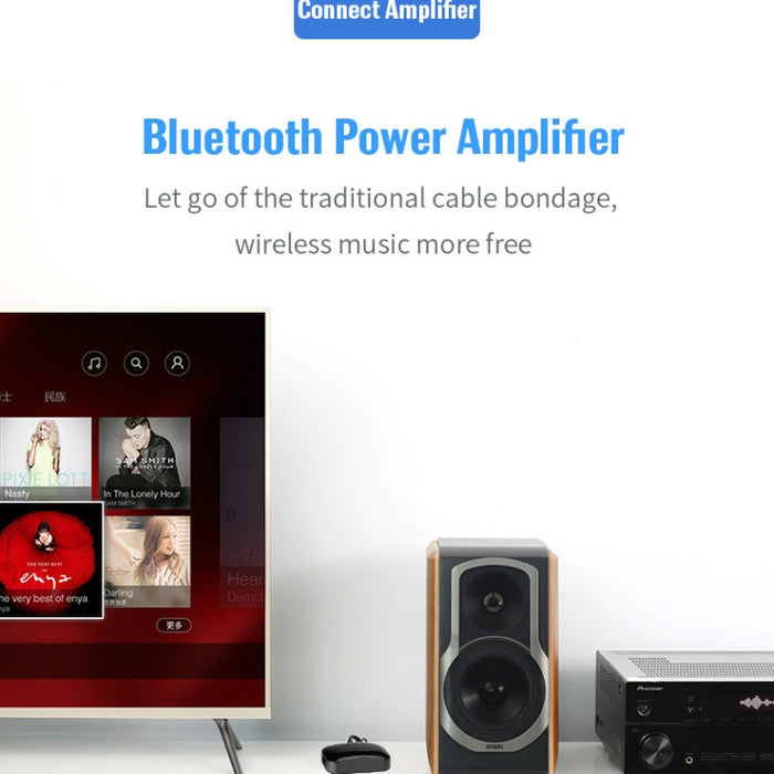B20 NFC Bluetooth 5.0 Receptor de música Receptor Bluetooth para automóvil, compatible con llamadas manos libres y TF Vard y disco U