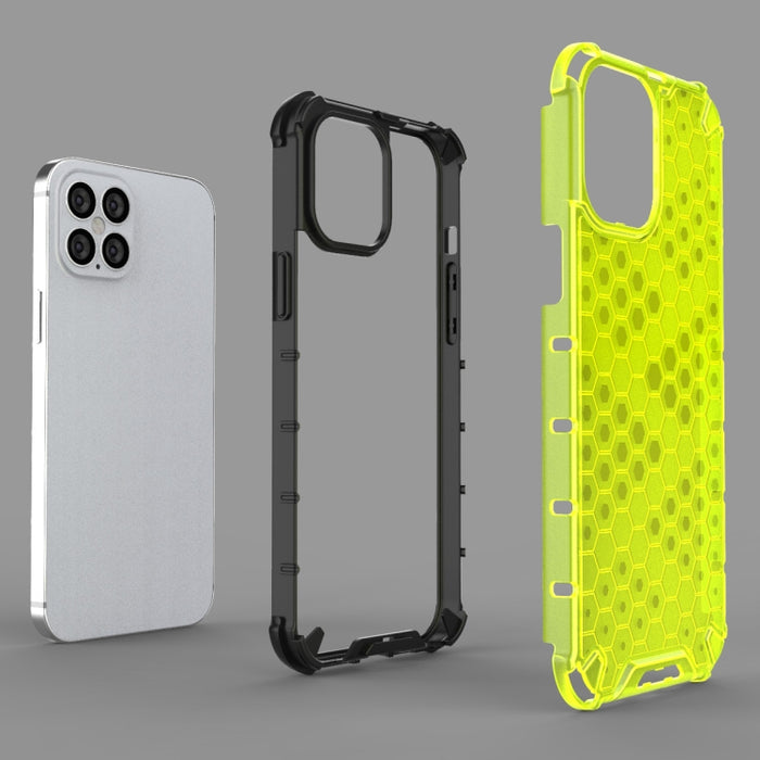 Para iPhone 12 5.4 pulgadas a prueba de golpes Honeycomb PC + TPU Case, For iPhone 12 mini