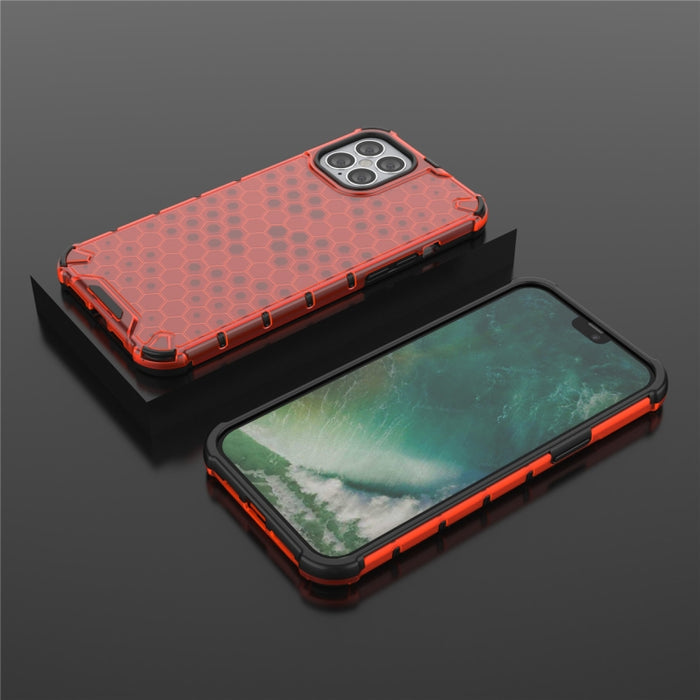 Para iPhone 12 Pro 6.1 pulgadas a prueba de golpes Honeycomb PC + TPU Case, For iPhone 12 / 12 Pro
