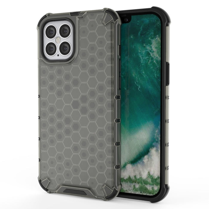 Para iPhone 12 Pro Max 6.7 pulgadas a prueba de golpes Honeycomb PC + TPU Case, For iPhone 12 Pro Max