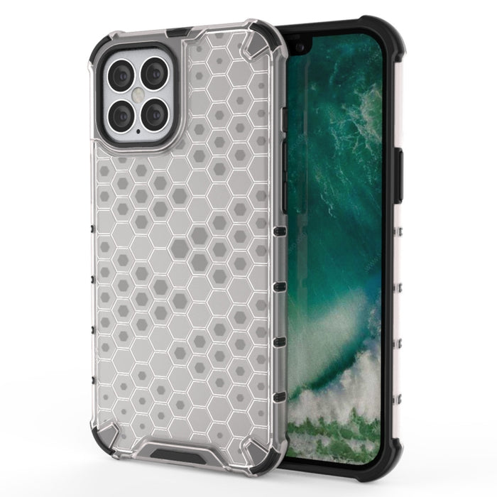 Para iPhone 12 Pro Max 6.7 pulgadas a prueba de golpes Honeycomb PC + TPU Case, For iPhone 12 Pro Max