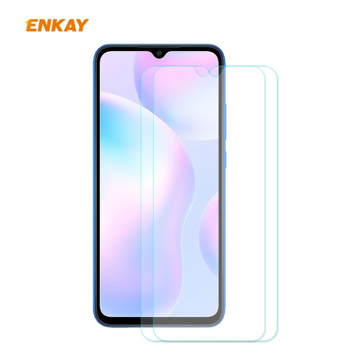 2 PCS ENKAY Hat-Prince 0.26mm 9H 2.5D Película de vidrio templado de borde curvo, For Xiaomi Mi 10 Lite /Redmi 10X 5G, For Redmi 10X 4G / Redmi Note 9, For Redmi Note 9S / Note 9 Pro, For Huawei P40, For Huawei P40 Lite, For Huawei Y5p, For Huawei Y6p ...