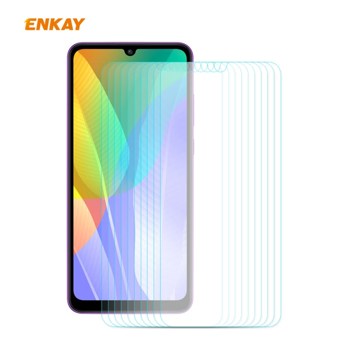 10 PCS ENKAY Hat-Prince 0.26mm 9H 2.5D Película de vidrio templado de borde curvo, For Xiaomi Mi10 Lite / Redmi 10X 5G, For Redmi 10X 4G / Redmi Note 9, For Redmi Note 9S / Note 9 Pro, For Huawei P40, For Huawei P40 Lite, For Huawei Y5p, For Huawei Y6p...