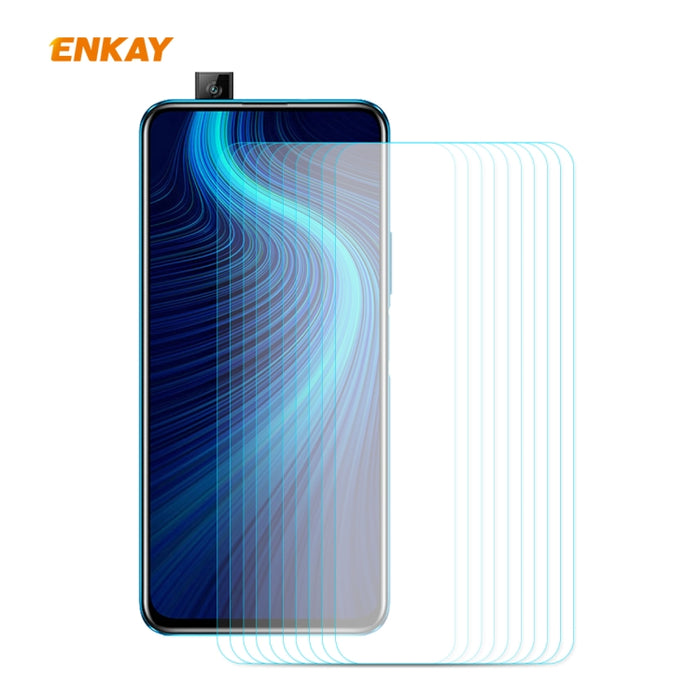 10 PCS ENKAY Hat-Prince 0.26mm 9H 2.5D Película de vidrio templado de borde curvo, For Xiaomi Mi10 Lite / Redmi 10X 5G, For Redmi 10X 4G / Redmi Note 9, For Redmi Note 9S / Note 9 Pro, For Huawei P40, For Huawei P40 Lite, For Huawei Y5p, For Huawei Y6p...