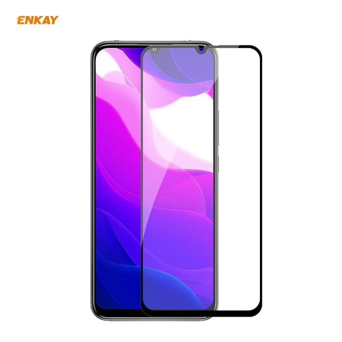 ENKAY Hat-Prince Full Glue 0.26mm 9H 2.5D Película de cobertura total de vidrio templado, For Huawei P40, For Huawei P40 Lite, For Huawei Y5p, For Huawei Y6p, For Huawei Honor X10 5G, For Huawei P40 Lite E, For Redmi 10X 4G / Redmi Note 9              ...