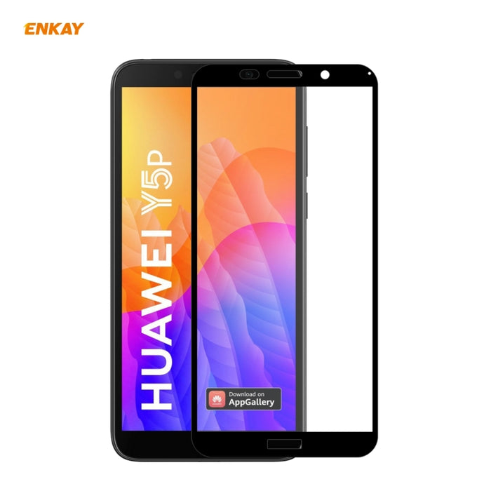 ENKAY Hat-Prince Full Glue 0.26mm 9H 2.5D Película de cobertura total de vidrio templado, For Huawei P40, For Huawei P40 Lite, For Huawei Y5p, For Huawei Y6p, For Huawei Honor X10 5G, For Huawei P40 Lite E, For Redmi 10X 4G / Redmi Note 9              ...