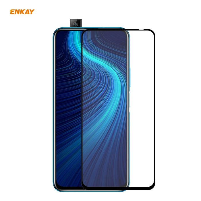 ENKAY Hat-Prince Full Glue 0.26mm 9H 2.5D Película de cobertura total de vidrio templado, For Huawei P40, For Huawei P40 Lite, For Huawei Y5p, For Huawei Y6p, For Huawei Honor X10 5G, For Huawei P40 Lite E, For Redmi 10X 4G / Redmi Note 9              ...