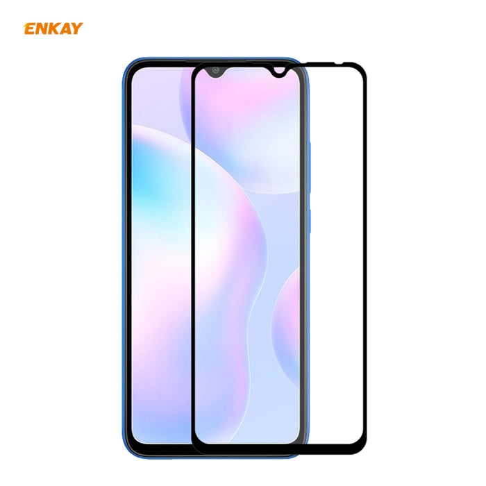 ENKAY Hat-Prince Full Glue 0.26mm 9H 2.5D Película de cobertura total de vidrio templado, For Huawei P40, For Huawei P40 Lite, For Huawei Y5p, For Huawei Y6p, For Huawei Honor X10 5G, For Huawei P40 Lite E, For Redmi 10X 4G / Redmi Note 9              ...