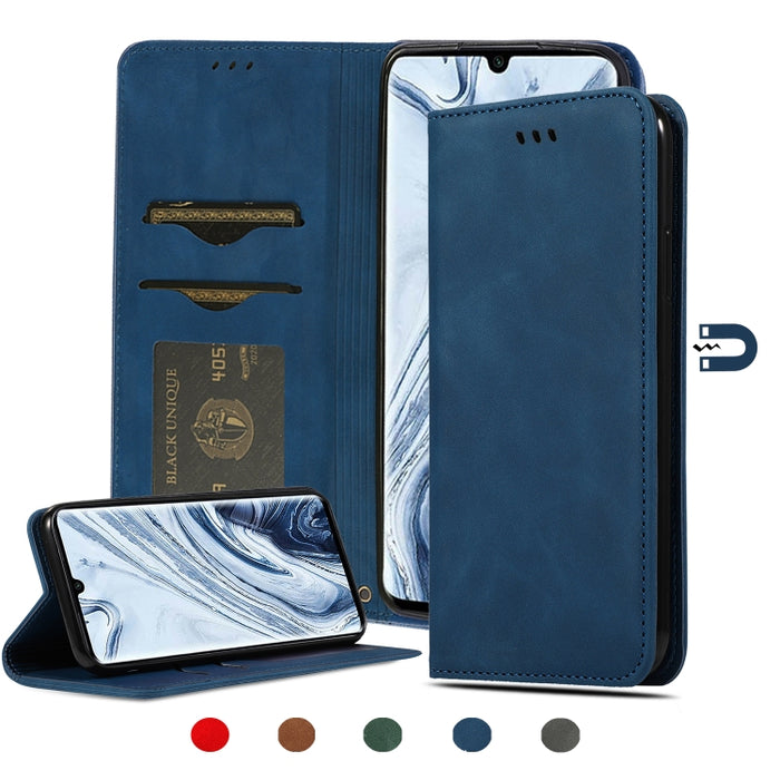 Retro Skin Feel Business Estuche de cuero con tapa horizontal magnética, For Redmi K30 & Poco X2, For Redmi K30 Pro / Poco F2 Pro, For Redmi Note 9 / Redmi 10X 4G, For Redmi Note 9 Pro / Note 9S, For Xiaomi Poco M2 Pro, For Xiaomi Mi CC9 Pro / Note 10