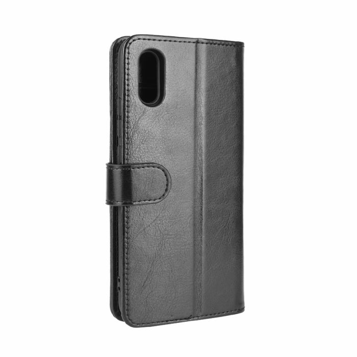 Para Xiaomi Redmi 9A R64 Texture Single Horizontal Flip Funda protectora con soporte y ranuras para tarjetas y billetera y marco de fotos, For Xiaomi Redmi 9A