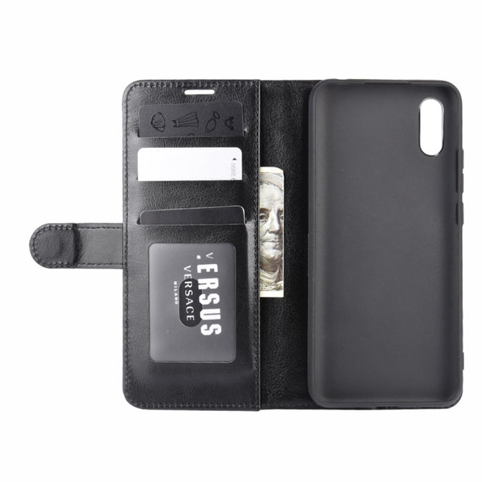 Para Xiaomi Redmi 9A R64 Texture Single Horizontal Flip Funda protectora con soporte y ranuras para tarjetas y billetera y marco de fotos, For Xiaomi Redmi 9A