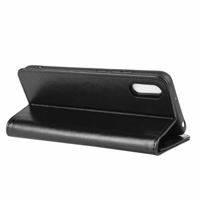 Para Xiaomi Redmi 9A R64 Texture Single Horizontal Flip Funda protectora con soporte y ranuras para tarjetas y billetera y marco de fotos, For Xiaomi Redmi 9A