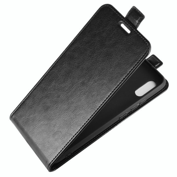 Para Xiaomi Redmi 9A R64 Texture Funda protectora de cuero con tapa vertical única con ranuras para tarjetas y marco de fotos, For Redmi 9A