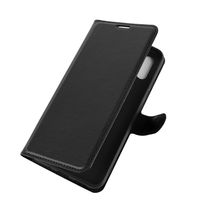 Para Xiaomi Redmi 9A Litchi Texture Funda protectora con tapa horizontal con soporte y ranuras para tarjetas y billetera, For Redmi 9A, For Xiaomi Redmi 9A
