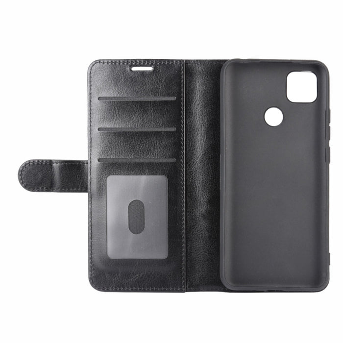 Para Xiaomi Redmi 9C R64 Texture Single Horizontal Flip Funda protectora con soporte y ranuras para tarjetas y billetera y marco de fotos, For Xiaomi Redmi 9C