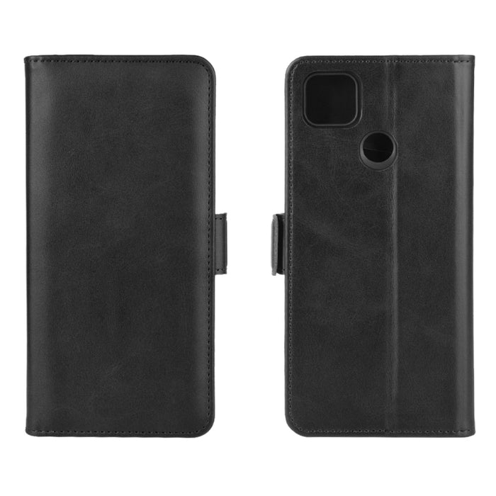 Para Xiaomi Redmi 9C Estuche de cuero con tapa horizontal con hebilla magnética de doble cara con soporte y ranuras para tarjetas y billetera, For Redmi 9C, For Xiaomi Redmi 9C