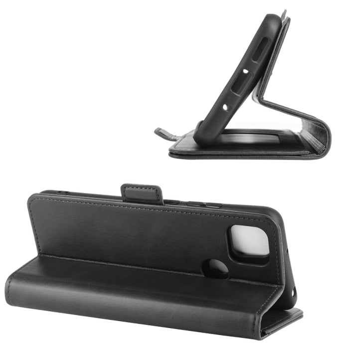 Para Xiaomi Redmi 9C Estuche de cuero con tapa horizontal con hebilla magnética de doble cara con soporte y ranuras para tarjetas y billetera, For Redmi 9C, For Xiaomi Redmi 9C