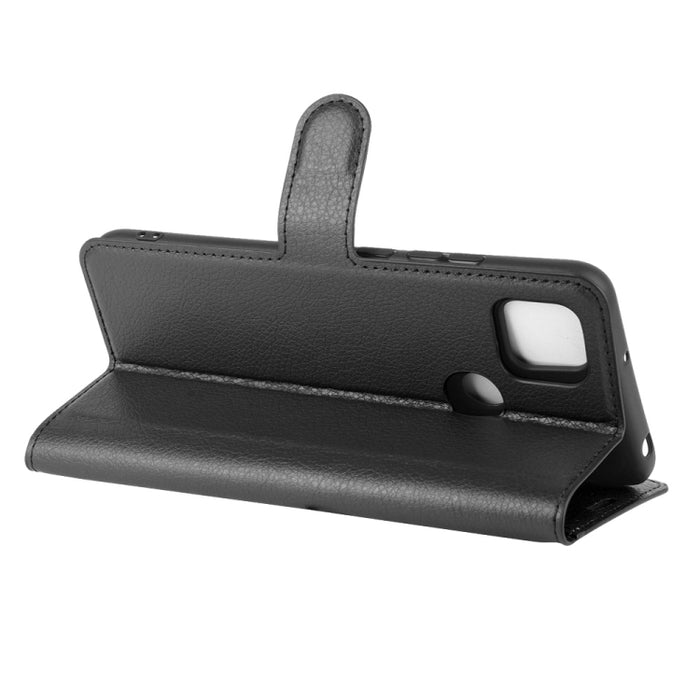Para Xiaomi Redmi 9C Litchi Texture Funda protectora con tapa horizontal con soporte y ranuras para tarjetas y billetera, For Redmi 9C, For Xiaomi Redmi 9C