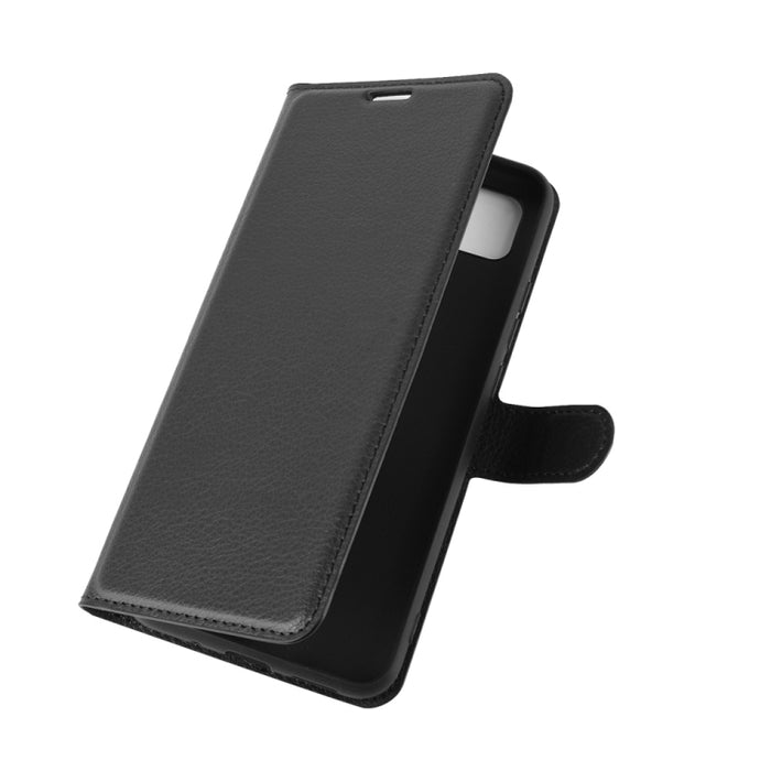 Para Xiaomi Redmi 9C Litchi Texture Funda protectora con tapa horizontal con soporte y ranuras para tarjetas y billetera, For Redmi 9C, For Xiaomi Redmi 9C