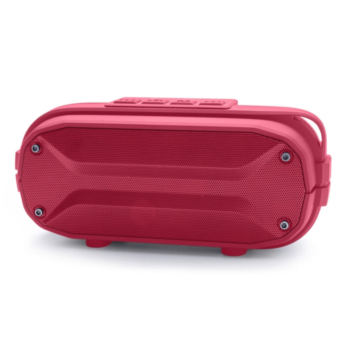NewRixing NR3023 Altavoz Bluetooth inalámbrico estéreo portátil, micrófono incorporado, compatible con tarjeta TF / FM