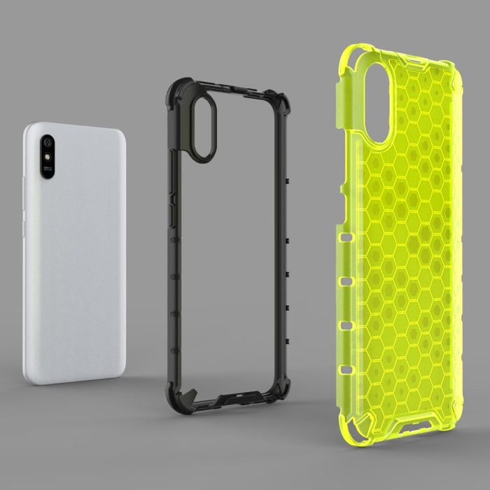 Para Xiaomi Redmi 9A a prueba de golpes Honeycomb PC + TPU Case, For Xiaomi Redmi 9A, Xiaomi Redmi 9A