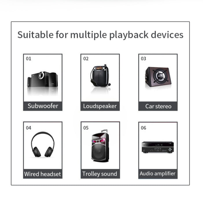 R6 NFC Bluetooth 5.0 Receptor de música de escritorio Receptor Bluetooth, compatible con tarjeta TF