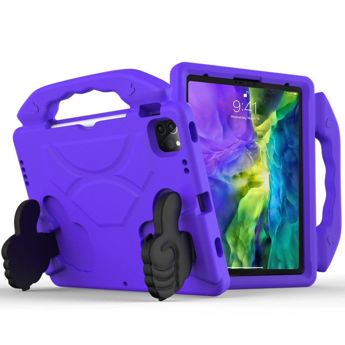 Carcasa protectora anticaída plana de EVA con soporte para el pulgar, For iPad 4 / 3 / 2, For iPad Pro 11 (2020)