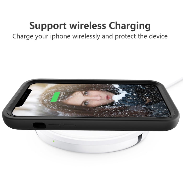 Para iPhone 12 Pro / 12 Max Wave Pattern 3 en 1 Funda protectora de silicona + PC a prueba de golpes, For iPhone 12 / 12 Pro