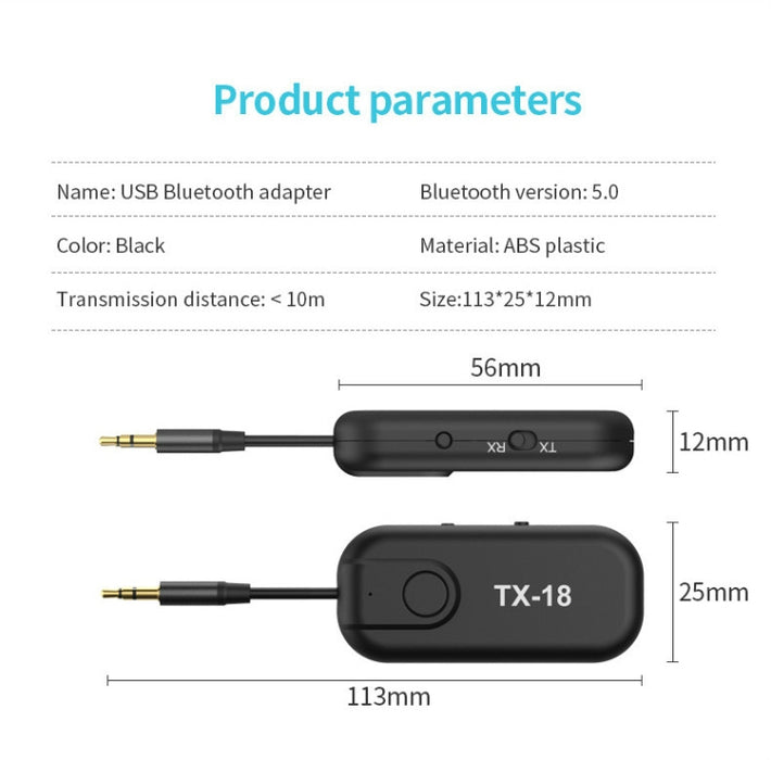 CSR8670 Bluetooth 5.0 Recepción y transmisión de audio inalámbrico dos en uno AptX AptxLL Soporte One-Drag-Two