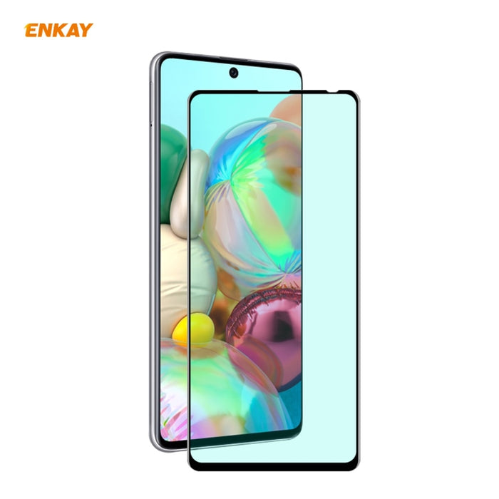 ENKAY Hat-Prince 0.26mm 9H 6D Pantalla completa curvada Protección ocular Película verde Protector de vidrio templado, For Xiaomi Redmi Note 8 Pro, For Redmi Note 9S/Note 9 Pro (Max), ForRedmi 10X 4G / Redmi Note 9, For Xiaomi Redmi 9 / 9A / 9C        ...