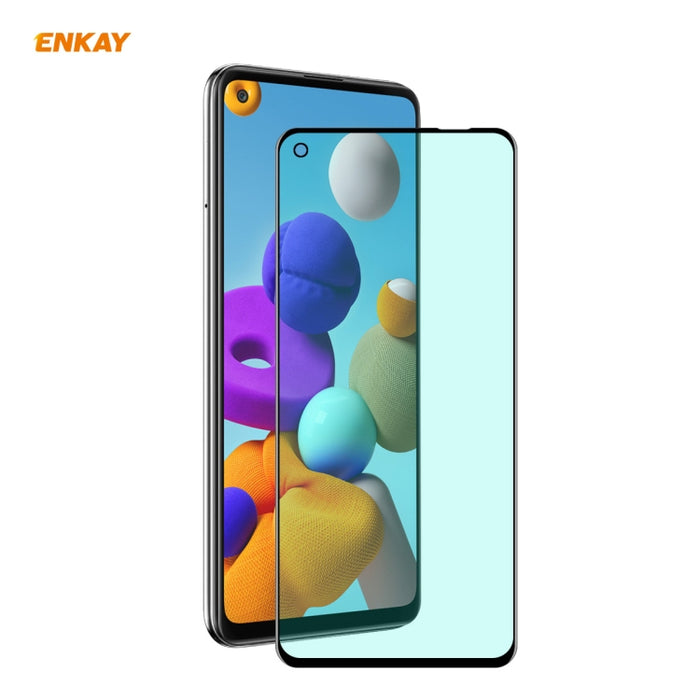 ENKAY Hat-Prince 0.26mm 9H 6D Pantalla completa curvada Protección ocular Película verde Protector de vidrio templado, For Xiaomi Redmi Note 8 Pro, For Redmi Note 9S/Note 9 Pro (Max), ForRedmi 10X 4G / Redmi Note 9, For Xiaomi Redmi 9 / 9A / 9C        ...