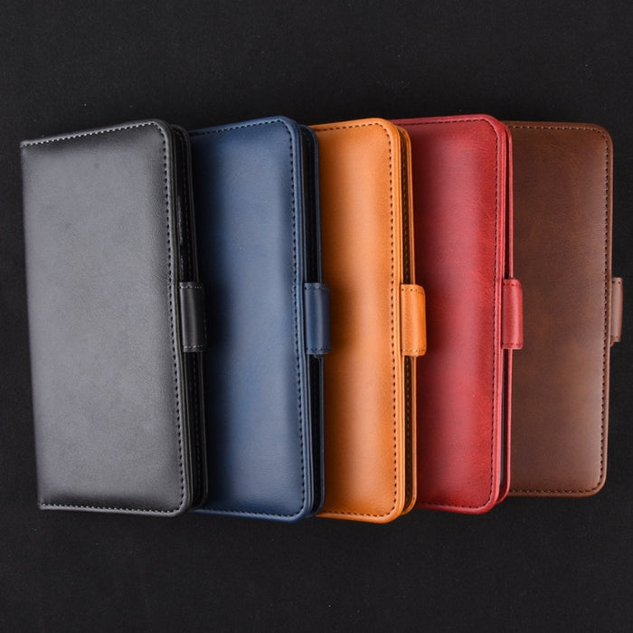 Para iPhone 12 Estuche de cuero con tapa horizontal con hebilla magnética de doble cara con soporte y ranuras para tarjetas y billetera, For iPhone 12 mini