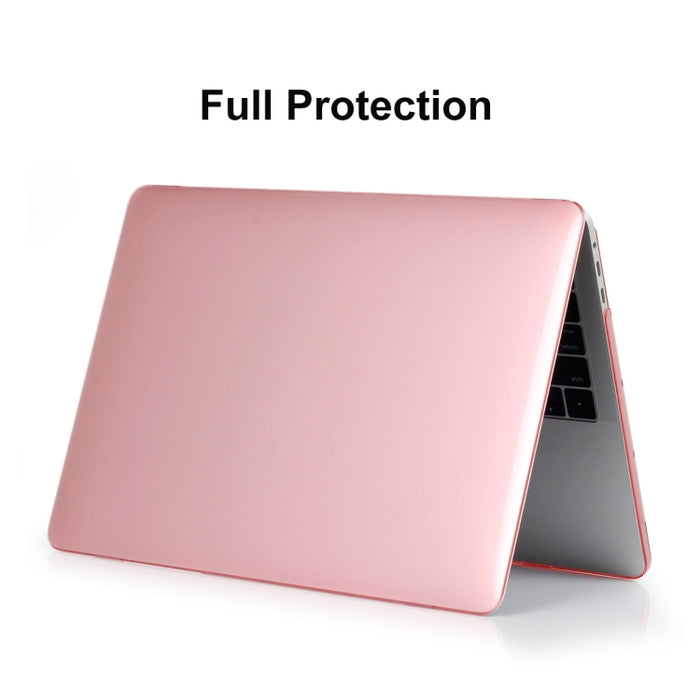 ENKAY Hat-Prince 3 en 1 para MacBook Pro 13 pulgadas A2289 / A2251 (2020) Estuche protector de carcasa dura de cristal + Versión de EE. UU. Funda protectora de teclado ultrafina de TPU + Juego de tapones antipolvo                                       ...