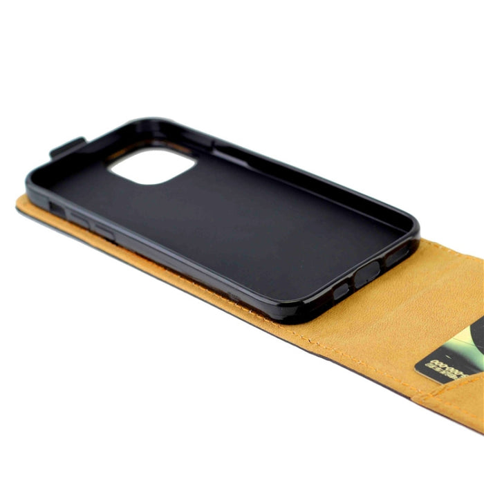 Estuche de cuero TPU + PU con tapa vertical de estilo comercial con ranura para tarjeta, For iPhone 12 Pro Max, For iPhone 12 mini, For iPhone 12 / 12 Pro