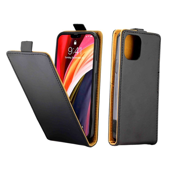 Estuche de cuero TPU + PU con tapa vertical de estilo comercial con ranura para tarjeta, For iPhone 12 Pro Max, For iPhone 12 mini, For iPhone 12 / 12 Pro