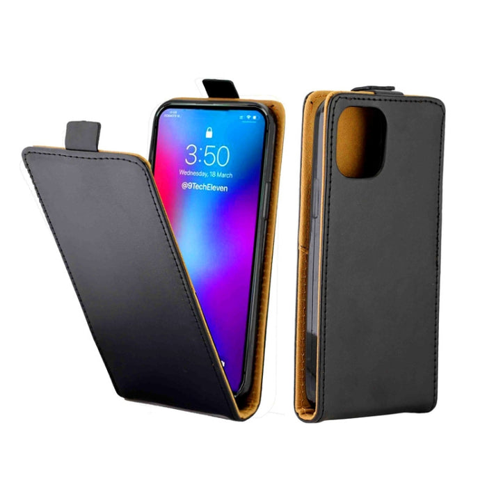 Estuche de cuero TPU + PU con tapa vertical de estilo comercial con ranura para tarjeta, For iPhone 12 Pro Max, For iPhone 12 mini, For iPhone 12 / 12 Pro