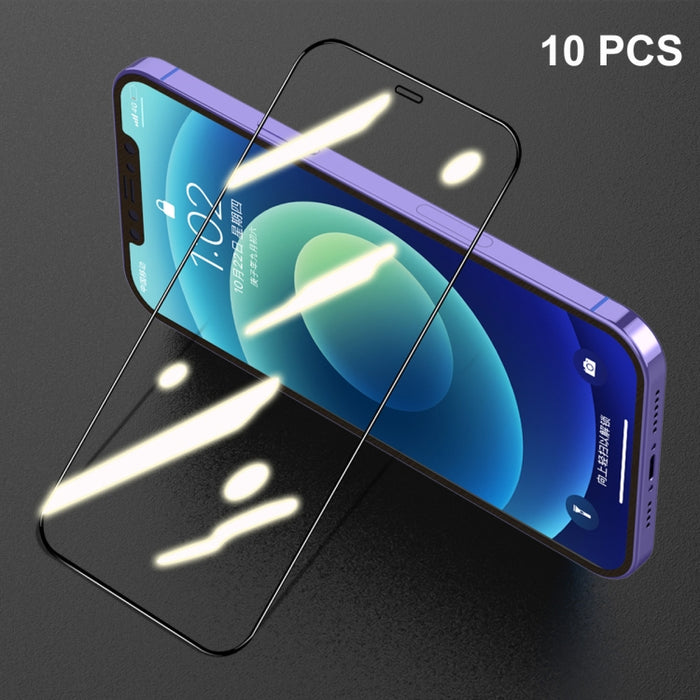 10 PCS ENKAY Hat-Prince Full Glue 0.26mm 9H 2.5D Película de cobertura total de vidrio templado, For iPhone 12 mini 10 PCS, For iPhone 12 / 12 Pro 10 PCS, For iPhone 12 Pro Max 10 PCS