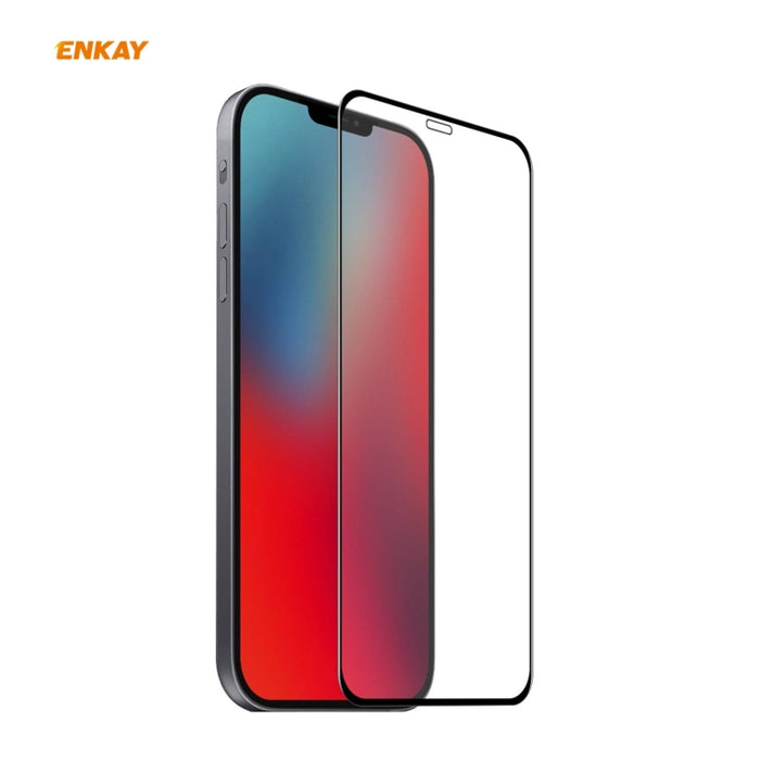 ENKAY Hat-Prince 0.26mm 9H 6D Protector de vidrio templado de cobertura total curvo, For iPhone 12 mini, For iPhone 12 / 12 Pro, For iPhone 12 Pro Max