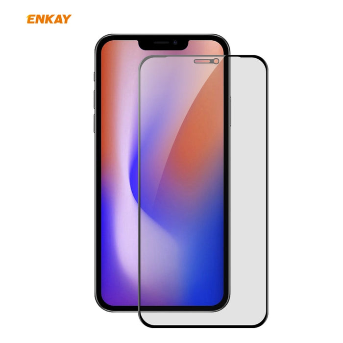 ENKAY Hat-Prince 0.26mm 9H 6D Privacidad Anti-espía Película de vidrio templado de pantalla completa, For iPhone 12 mini 5.4, For iPhone 12 / 12 Pro 6.1, For iPhone 12 Pro Max 6.7