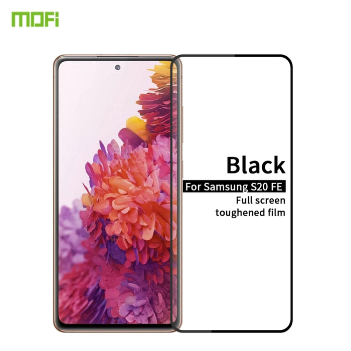 Película de vidrio templado de pantalla completa MOFI 9H 2.5D, For Samsung Galaxy S20 FE, For Galaxy M31S, For Xiaomi POCO X3 / X3 NFC