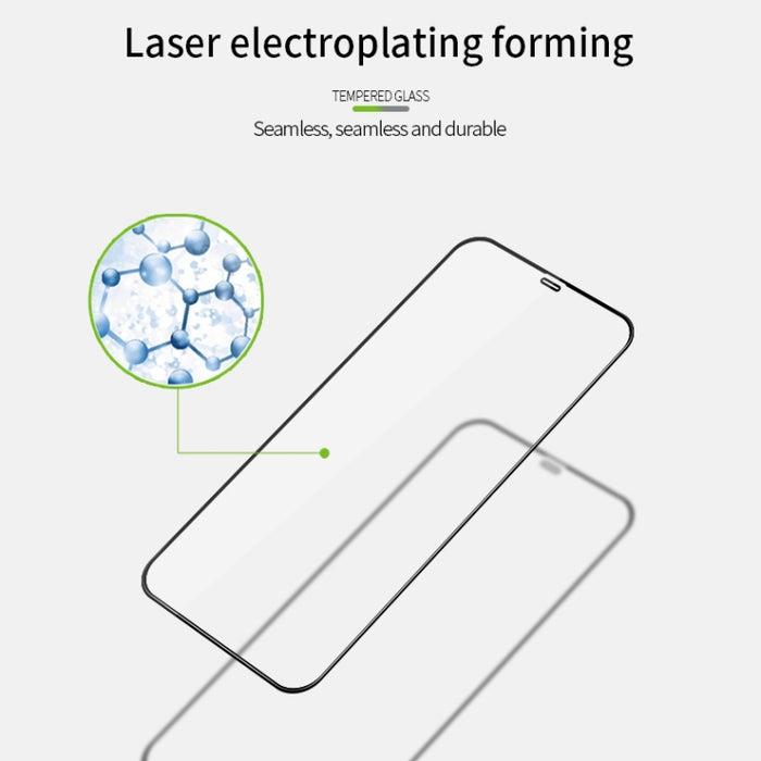 Película de vidrio templado de pantalla curva a prueba de explosiones MOFI 9H 3D, For iPhone 12 mini, For iPhone 12 Pro Max, For iPhone 12 / 12 Pro