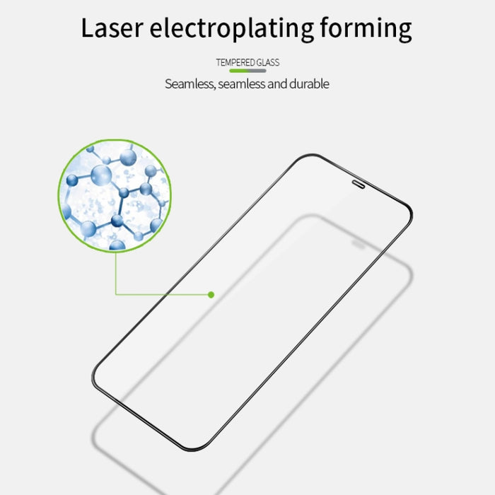 Película de vidrio templado de pantalla curva a prueba de explosiones MOFI 9H 3D, For iPhone 12 mini, For iPhone 12 Pro Max, For iPhone 12 / 12 Pro