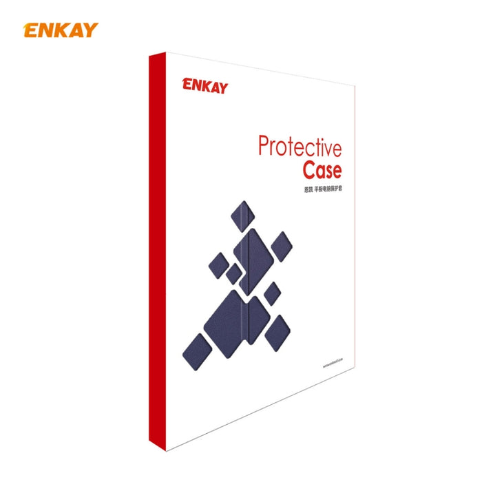 Para iPad Air 2020 10.9 / iPad Pro 11 2018 ENKAY ENK-8013 Funda inteligente de cuero PU + plástico con soporte triple, For iPad Air 11 2024 / Pro 11 2018 / Air 10.9 2022