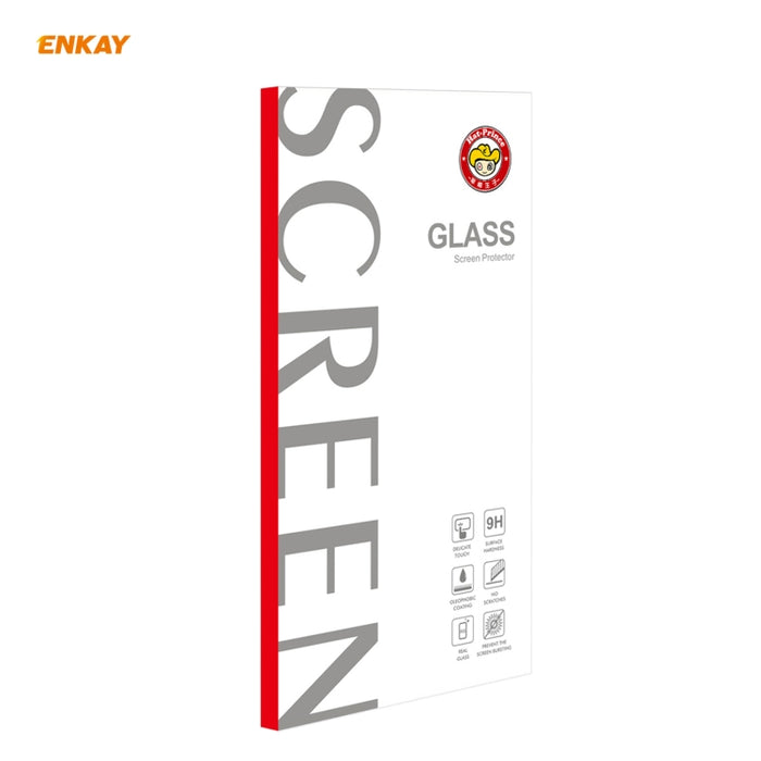 2 PCS ENKAY Hat-Prince Full Glue 0.26mm 9H 2.5D Película de cobertura total de vidrio templado, For Samsung Galaxy M51, For Samsung Galaxy A42 5G, For Xiaomi Poco X3 / X3 NFC