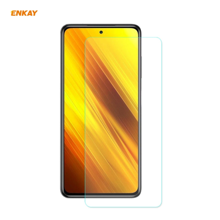 ENKAY Hat-Prince 0.26mm 9H 2.5D Película de vidrio templado de borde curvo, For Samsung Galaxy M51, For Samsung Galaxy A42 5G, For Xiaomi Poco X3 / X3 NFC