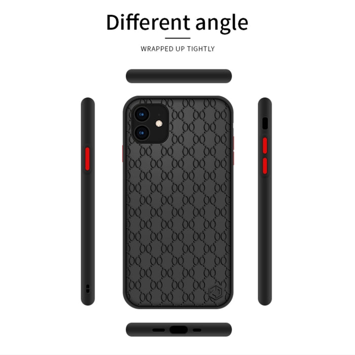 PINWUYO Serie 2 Generación PC + TPU Estuche protector anticaída todo incluido, For iPhone12 mini, For iPhone 12 Pro Max, For iPhone 12 / 12 Pro