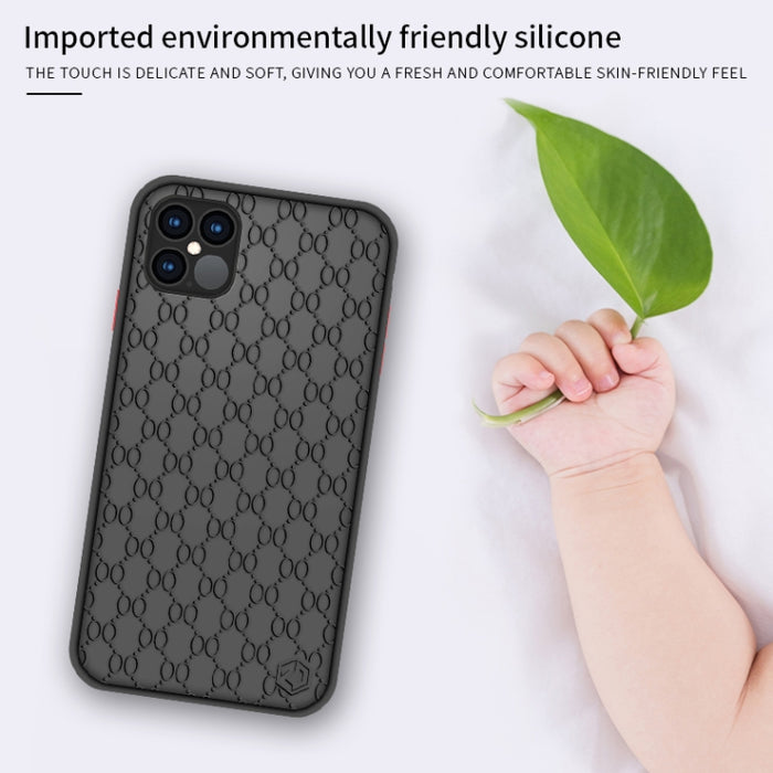 PINWUYO Serie 2 Generación PC + TPU Estuche protector anticaída todo incluido, For iPhone12 mini, For iPhone 12 Pro Max, For iPhone 12 / 12 Pro